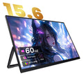 ZSCMALL Portable Monitor 15.6" 1080P IPS , Laptop Screen, Second Computer Gaming Display with Speakers, Travel Monitor for Windows/Mac/Android/iOS/Gaming Console