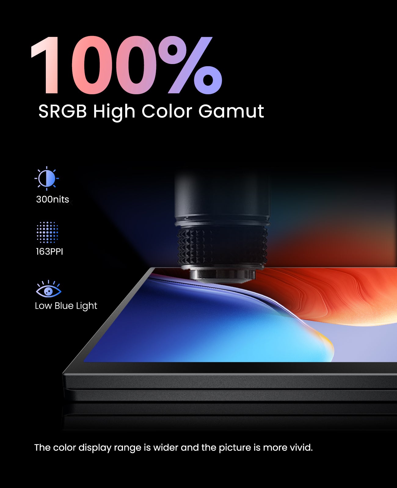 ZSCMALL 14''/15.6''/21.5''/23.8'' Portable Monitor FHD 1080P/2K/UHD 4K Upgrade - Ultra-Slim Portable Laptop Monitor with Kickstand - IPS Display for PC, MAC, Phone, Xbox, PS5 - USB C & HDMI